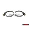 2x VW Original Schelle - N 0245077