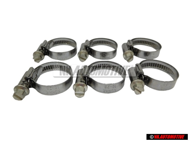 6x VW Original Schelle - N 90561801