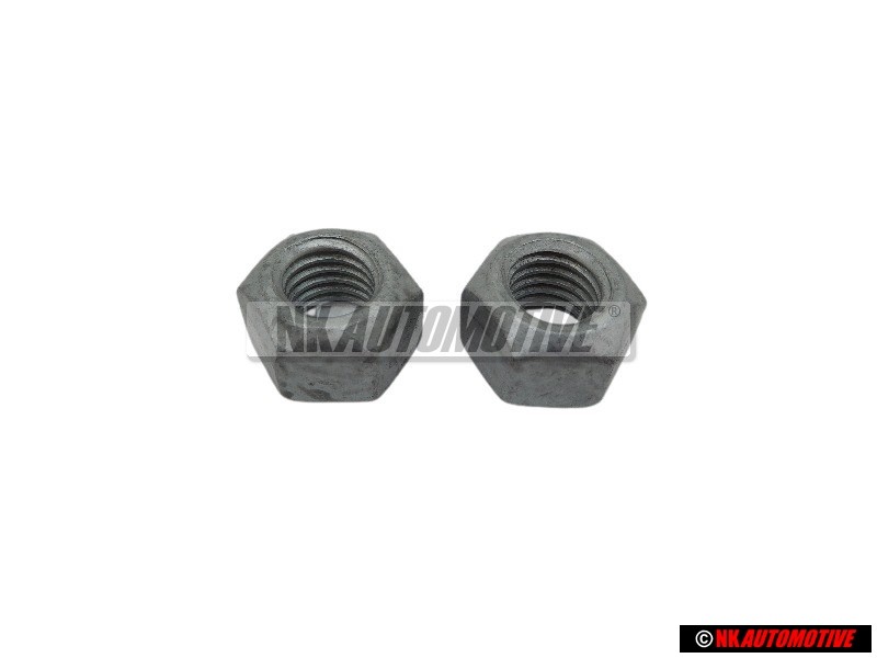2x VW Original Sechskantmutter - N 10209005