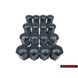 16x VW Original Radschraubenkappe - 867601173