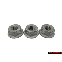 3x VW Original Bundmutter - N 90226404