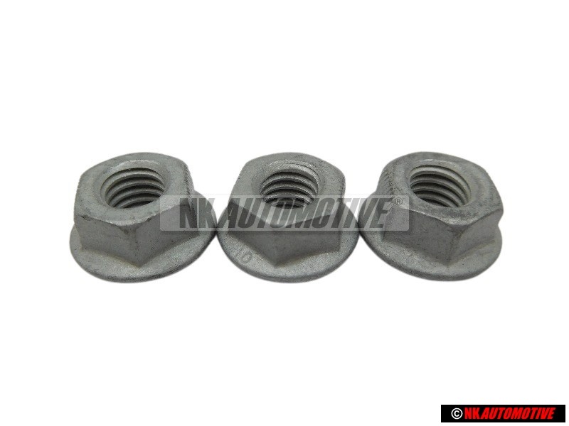 3x VW Original Bundmutter - N 90226404