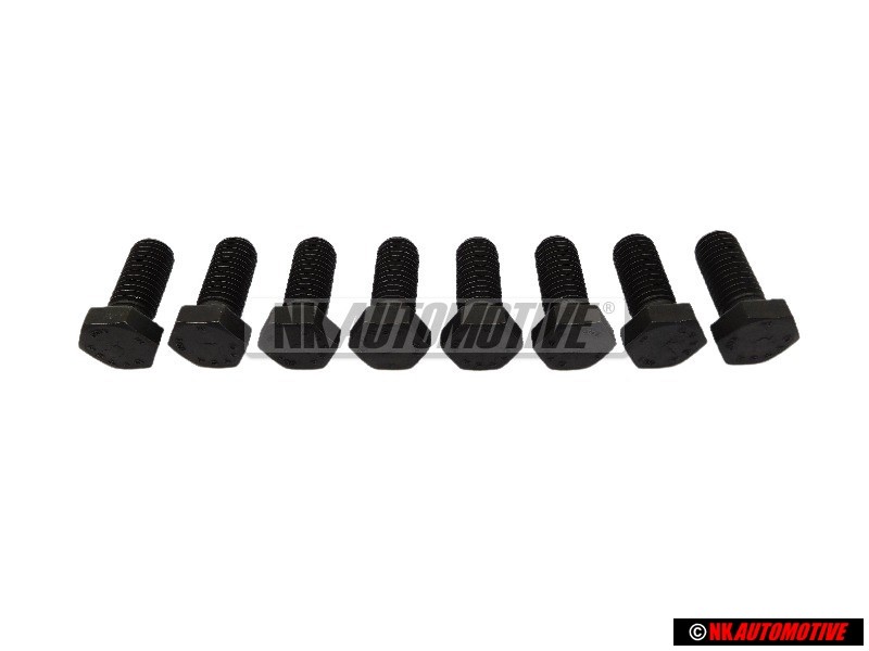 8x VW Original Sechskantschraube - N 90369801