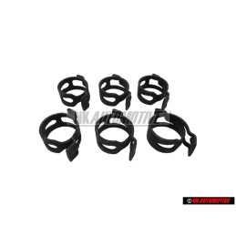 6x VW Original Federbandschelle - N 0164021