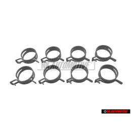 8x VW Original Schelle - N 0164101