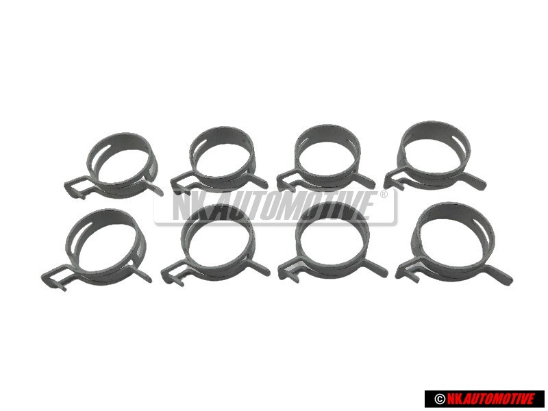 8x VW Original Schelle - N 0164101