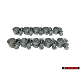 10x VW Original Schlauchklemme - N 0243992