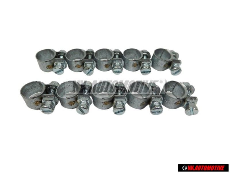 10x VW Original Schlauchklemme - N 0243992