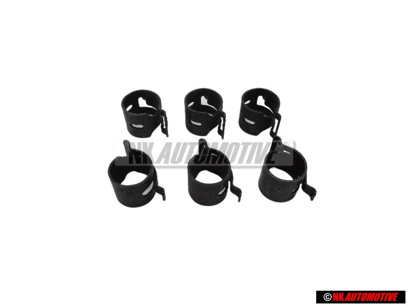 6x VW Original Schelle - N 90686701
