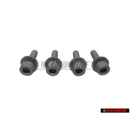 4x VW Original Zylinderschraube Mit Innen- Sechskantkopf - N 10172501