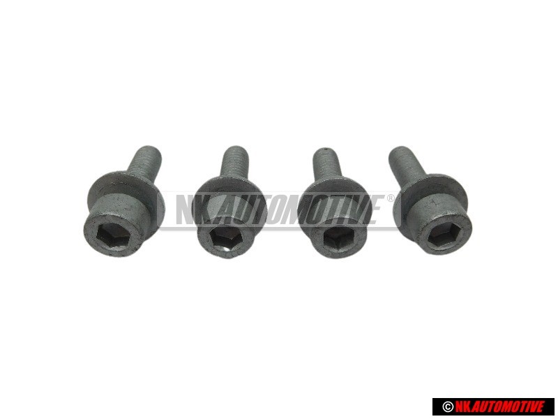 4x VW Original Zylinderschraube Mit Innen- Sechskantkopf - N 10172501