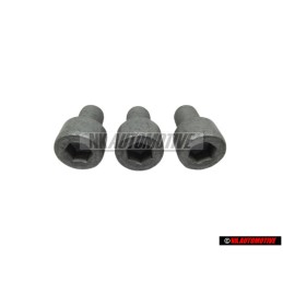 3x VW Original Zylinderschraube Mit Innen- Sechskantkopf - N 0147067