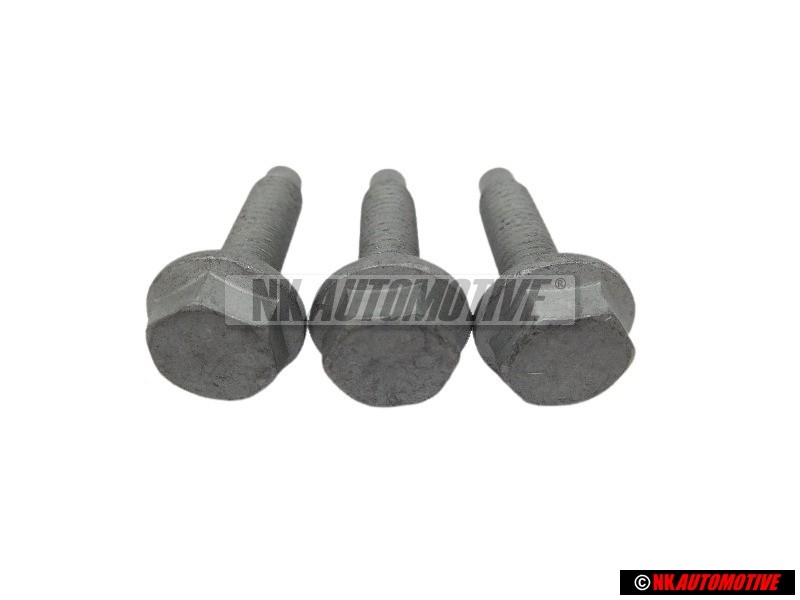 3x VW Original Sechskantbundschraube - N 10240001