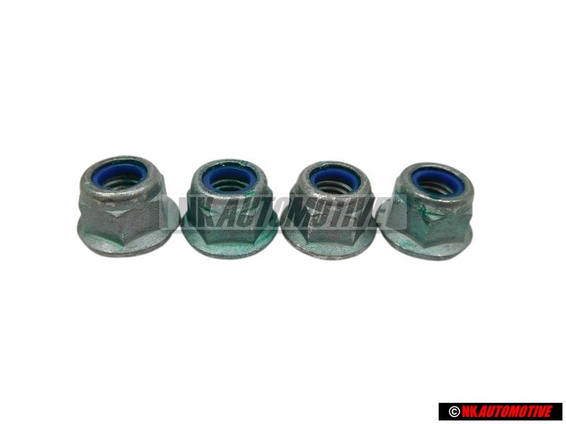 4x VW Original Bundmutter - N 90183802