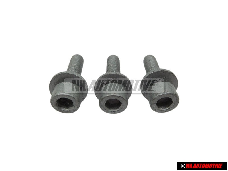 3x VW Original Zylinderschraube Mit Innen- Sechskantkopf - N 10172501