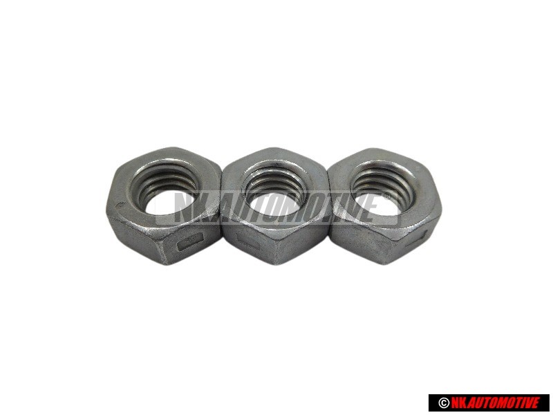 3x VW Original Sechskantmutter - N 90074401
