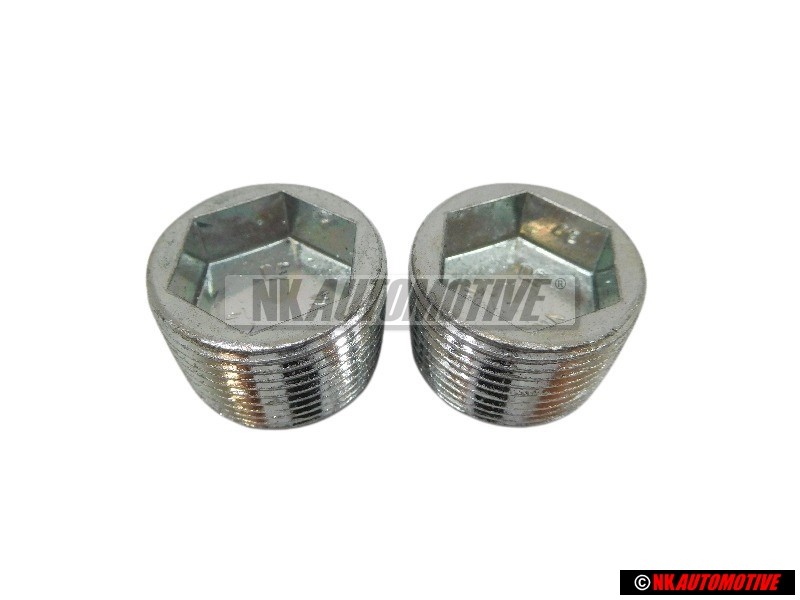 2x VW Original Verschlussschraube - 012301127C