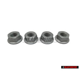 4x VW Original Sechskantbundmutter - N 01508311