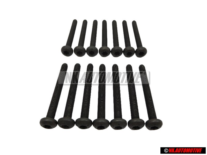 14x VW Original Halbrundschraube - N 10194302