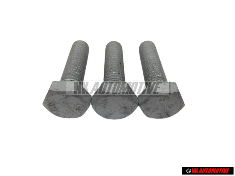3x VW Original Sechskantschraube - N 01024416