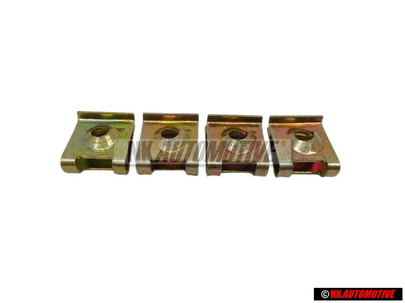 4x VW Original Schnappmutter - N 0154421