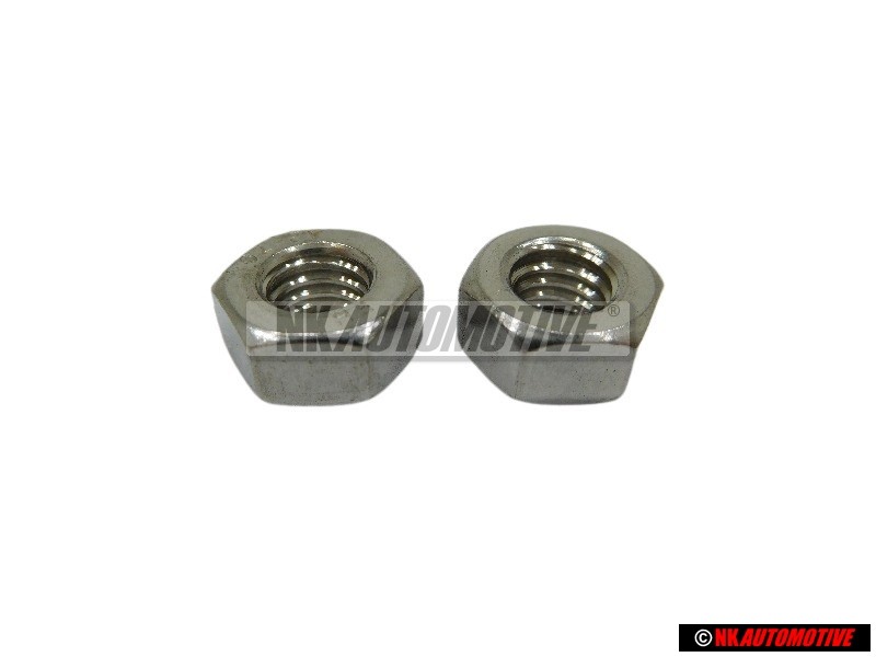 2x VW Original Sechskantmutter - N 01100627