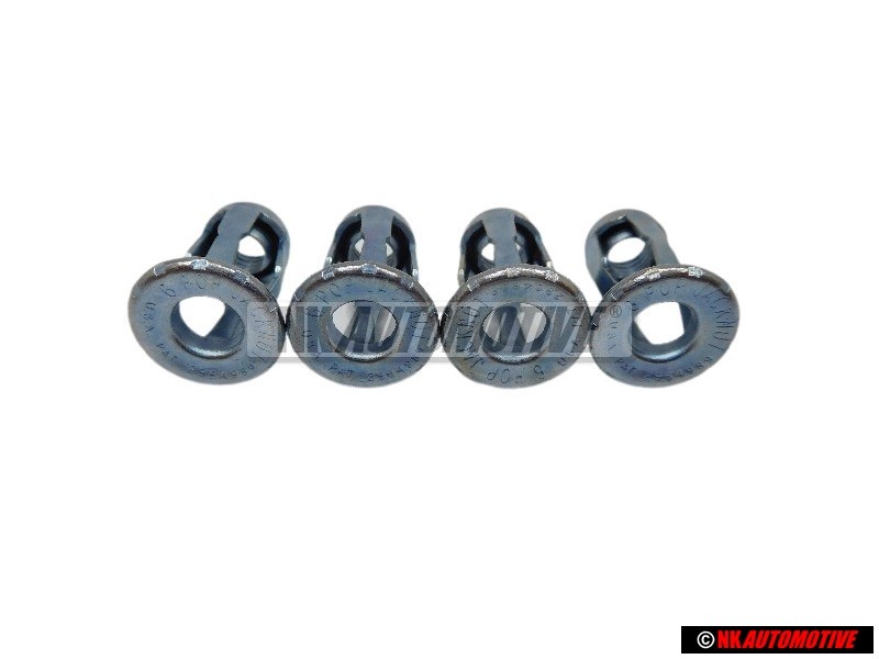 4x VW Original Blindnietmutter - N 90469101