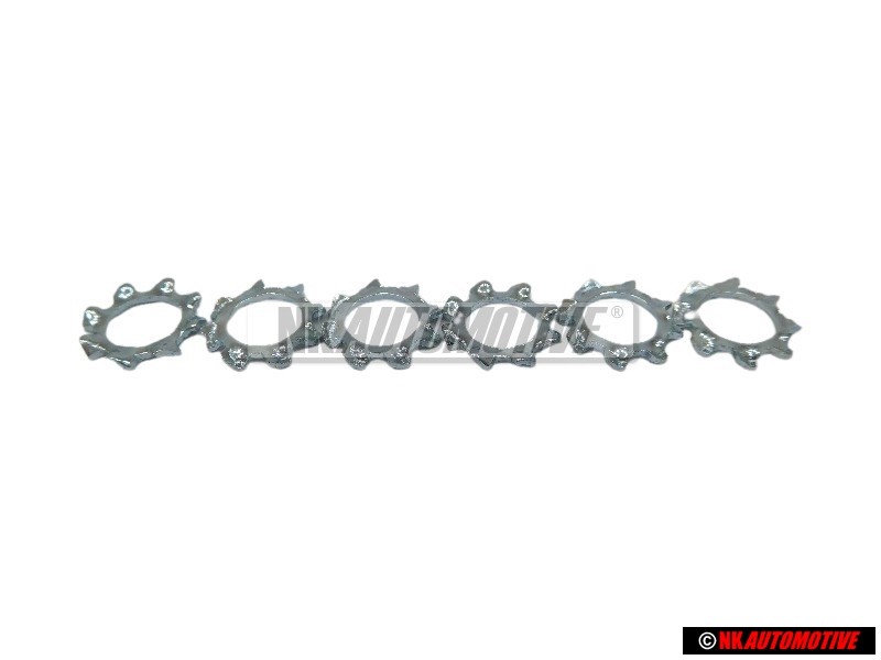6x VW Original Scheibe - N 0121272