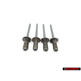 4x VW Original Blindniet - N 90437401