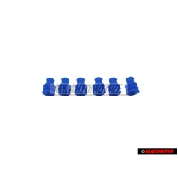 6x VW Original Einzelleitungsabdichtung - 357972741