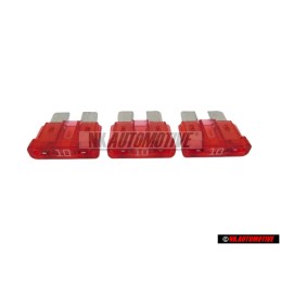3x VW Original Flachsicherung 19/2X5 - N 01713111