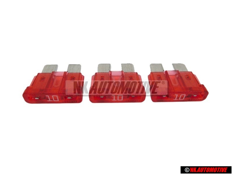 3x VW Original Flachsicherung 19/2X5 - N 01713111