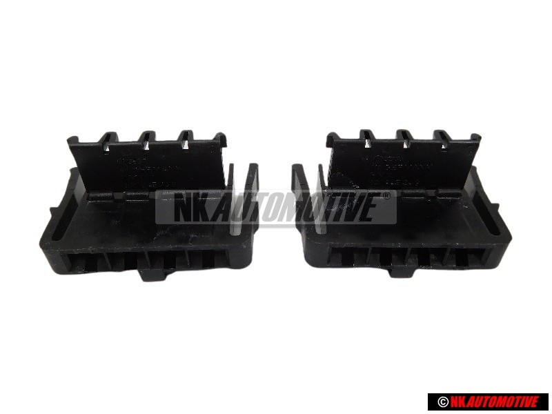 2x VW Original Flachkontaktgehäuse - 321945249