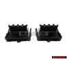 2x VW Original Flachkontaktgehäuse - 321945249