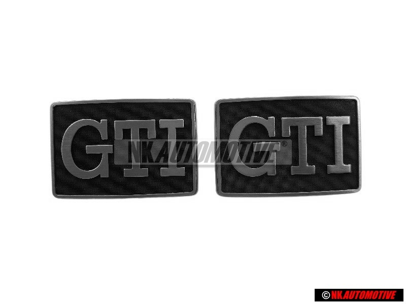 2x VW Original Schriftzug Emblem - 191853688J GX2