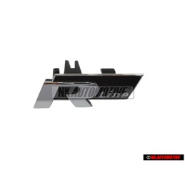 VW Original R LINE Vorne Kühlergrill Emblem Schriftzug Chrom - 3AA853948 FXC