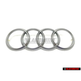 Audi Original Ringe Motorabdeckung Zeichen Schriftzug Emblem Logo - 022103940C