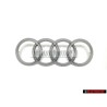 Audi Original Ringe Motorabdeckung Zeichen Schriftzug Emblem Logo - 022103940C