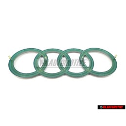 Audi Original Ringe Motorabdeckung Zeichen Schriftzug Emblem Logo - 4H0103940A