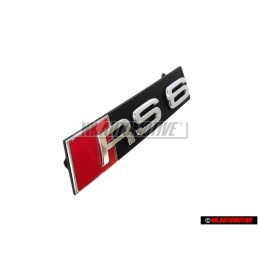 Audi Original RS6 Vorne Kühlergrill Emblem Schriftzug - 4F0853736H 2ZZ
