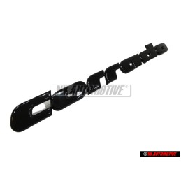 VW Original CORRADO Hinten Schriftzug Emblem Logo Schwarz - 535853687 ROH