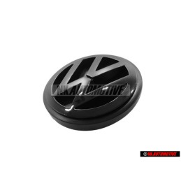 VW Original Hinten Emblem Logo Zeichen Schwarz - 701853601A 01C