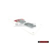 Audi Original S6 Hinten Schriftzug Emblem Logo Chrom Rot - 4B0853735 2ZZ
