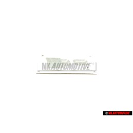 Audi Original S6 Hinten Schriftzug Emblem Logo Chrom Rot - 4B0853735 2ZZ