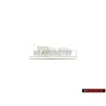 Audi Original S6 Hinten Schriftzug Emblem Logo Chrom Rot - 4B0853735 2ZZ