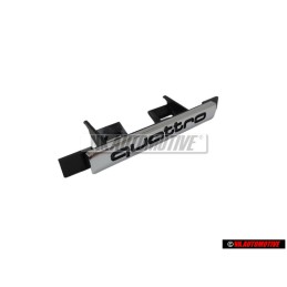 Audi Original QUATTRO Vorne Kühlergrill Emblem Schriftzug Chrom - 4B0853736A 2ZZ
