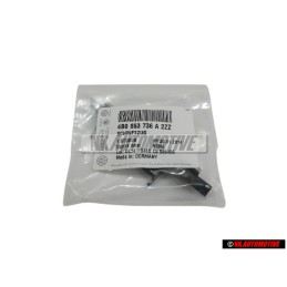 Audi Original QUATTRO Vorne Kühlergrill Emblem Schriftzug Chrom - 4B0853736A 2ZZ