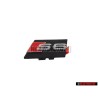 Audi Original S6 Vorne Kühlergrill Emblem Schriftzug - 4B3853735A 2ZZ