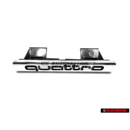 Audi Original QUATTRO Vorne Kühlergrill Emblem Schriftzug Chrom - 4B3853736A 2ZZ