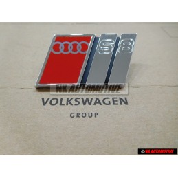 Audi Original S8 Vorne Kühlergrill Emblem Schriftzug - 4D0853736A 2ZZ